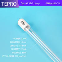High Output Amalgam Uv Light Lamp T6 19mm