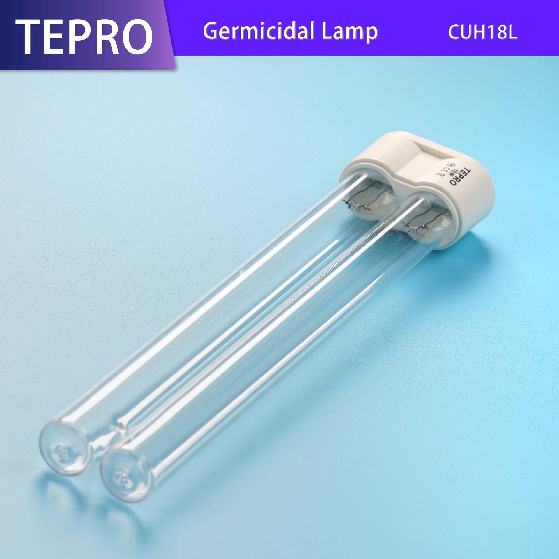 Ultraviolet Disinfection Lamps H Type UV-C Lights 18W CUH18L
