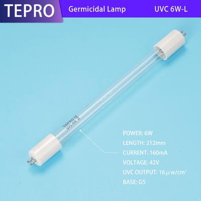 Ultraviolet Lamp Kill Bacteria G5 6W UVC