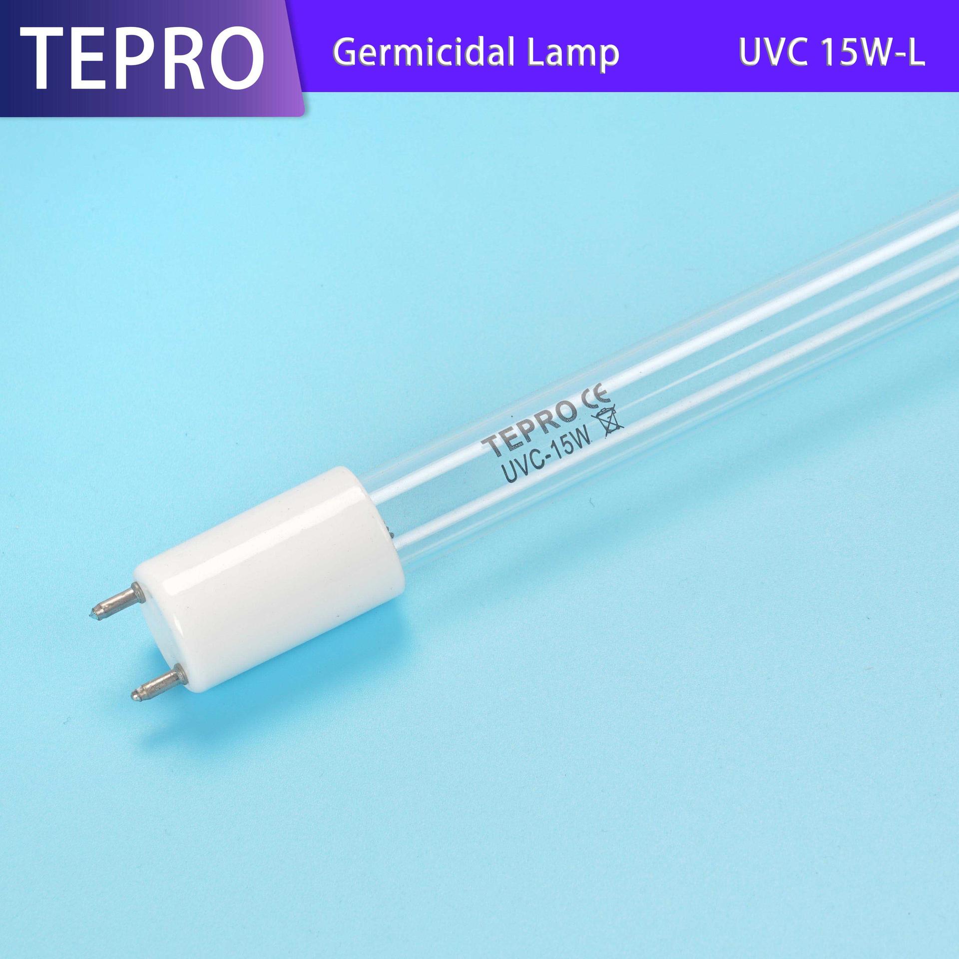 UVC Bactericidal Light 15W  2Pins  UVC 15W-L