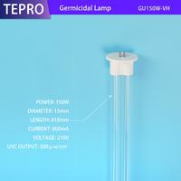 Uv Lamp Double Tube Ceramic 150W GU150W-VH