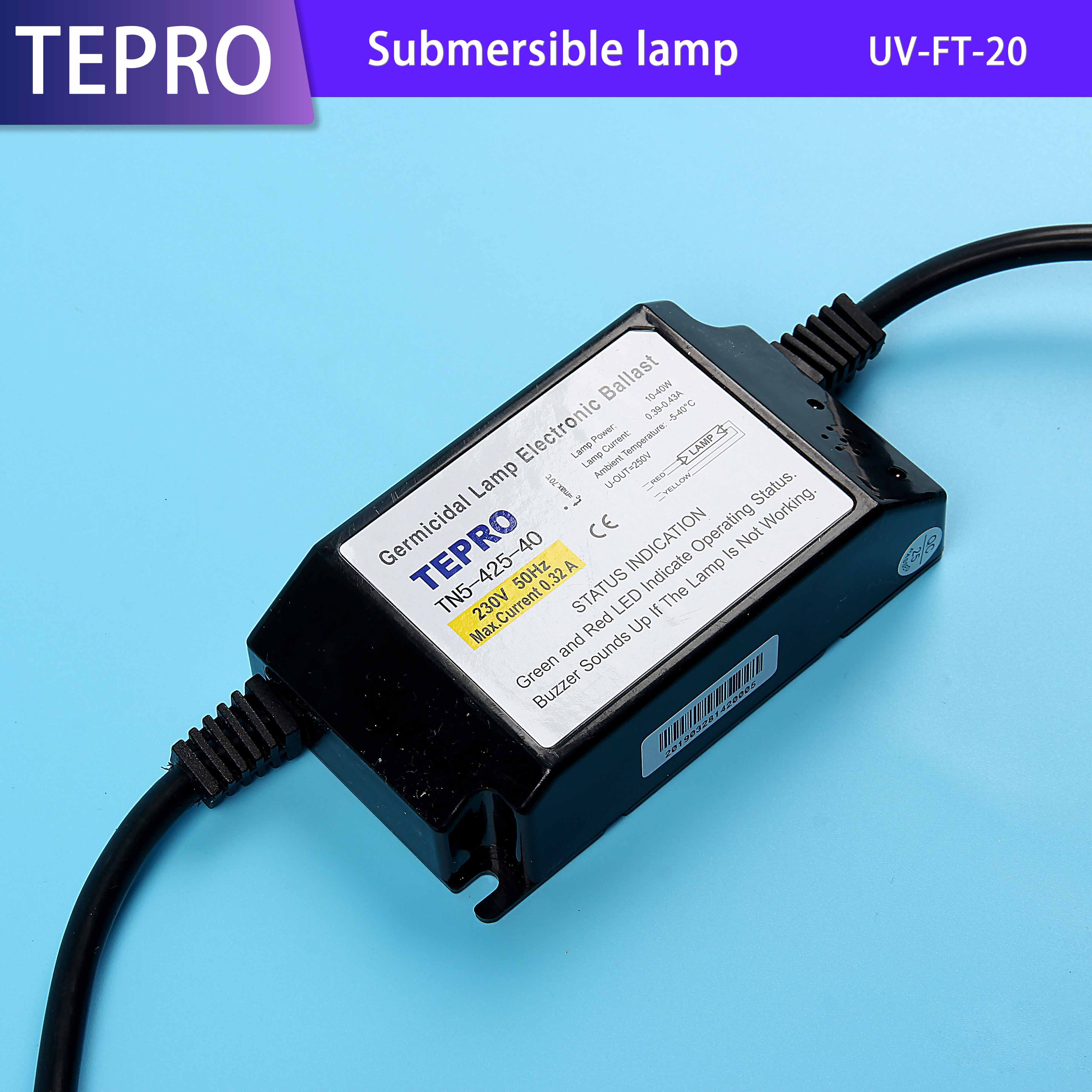 news-Tepro-Tepro submersible sterilizing light design for pools-img