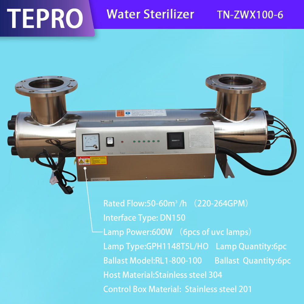Ultraviolet Disinfection Lamps For Drinking Water Or Industrial Wastewater