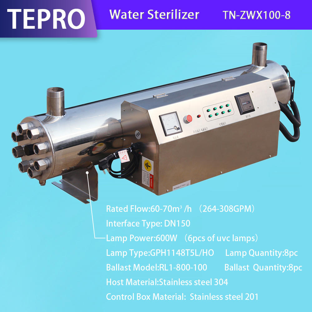 UV Water Treatment Electronic Control Box  TN-ZWX100-8