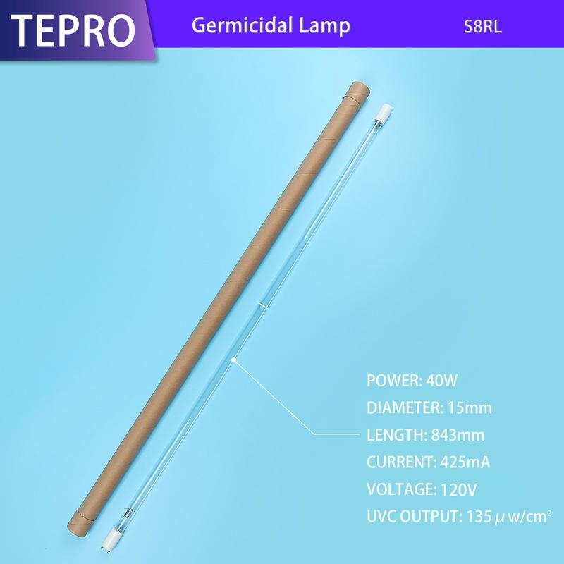 R-CAN Germicidal UV Replacement Lamps S8RL
