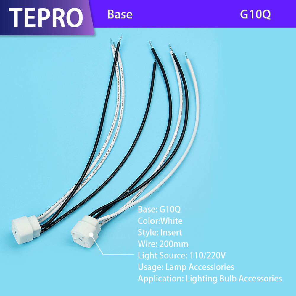 UV Lamp Socket With Wire G10Q