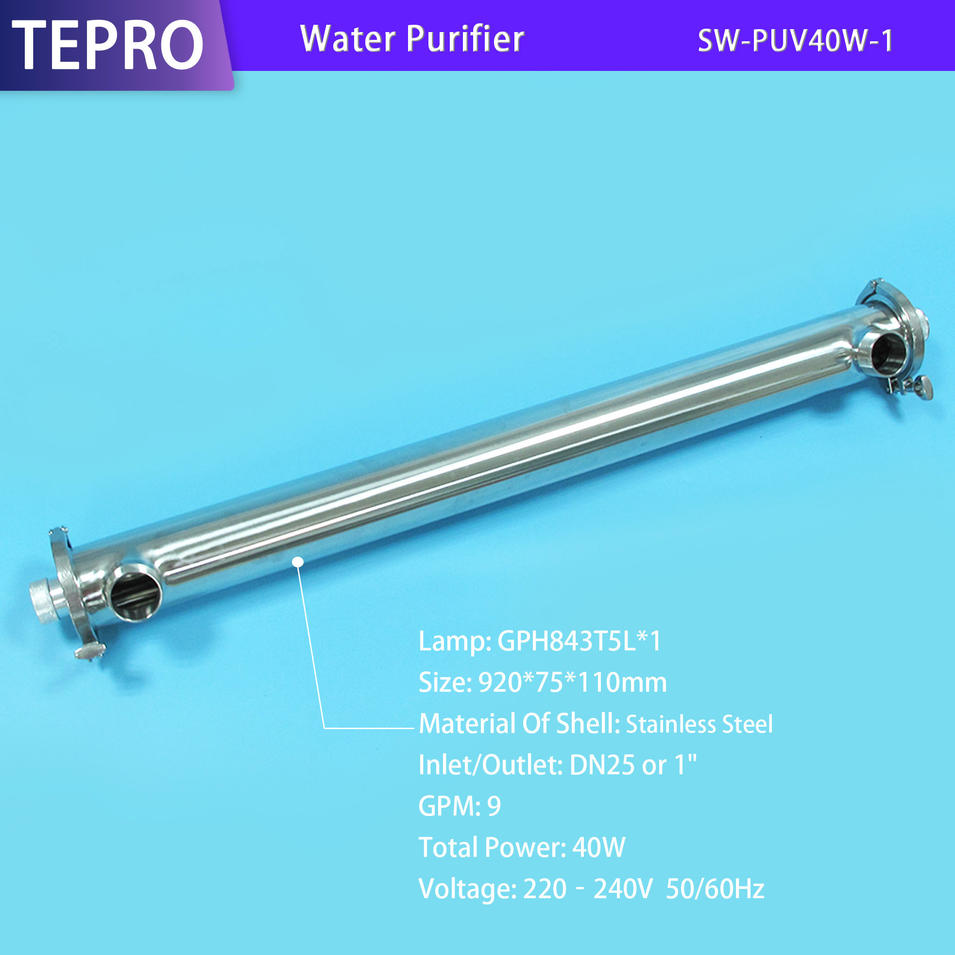 Drinking water Ultraviolet Water Purifier Factory  SU-PUV40W-1