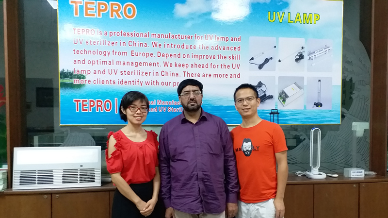 Tepro-Pakistan Guest Visits Our Company, Tepro china Co, Ltd