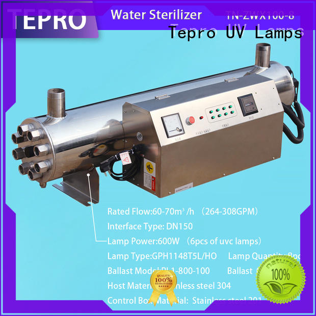 Tepro uv water filtration factory