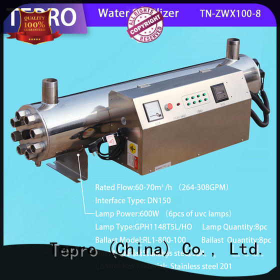 Tepro conventional ultraviolet light water purifier factory for pools