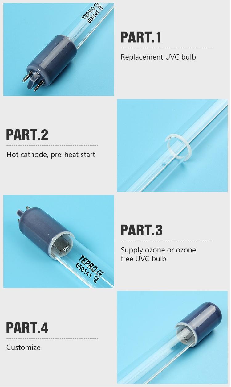 Tepro flawless uv flashlight tube brand for nails-3