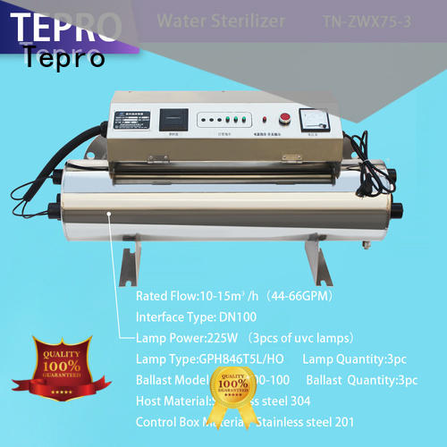 Tepro standard ultraviolet filter manufacturer for hospital
