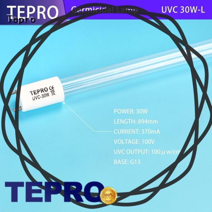 Tepro single pin uv disinfection lamp manufacturer for pools