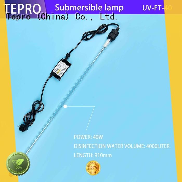 Tepro ultraviolet light filter performance for well water