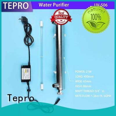 Tepro 4 pins ultraviolet light water purifier design for fish tank