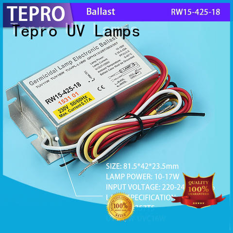 Tepro uv lamp ballast system for laboratory
