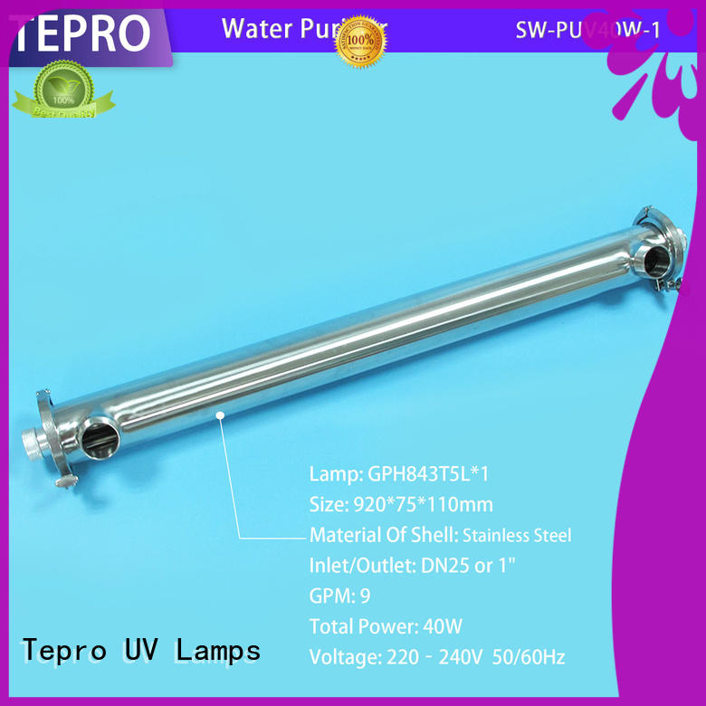 Tepro ultraviolet water purifier system for hospital