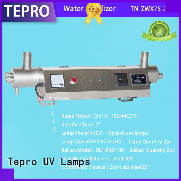 submersible ultraviolet light water purifier double end customized for pools