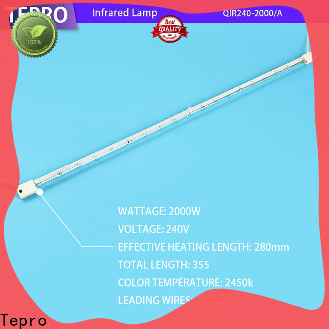 Tepro Top infrared lamp price factory for printing