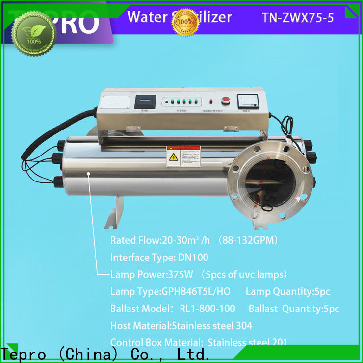 Tepro aquaculture residential uv water treatment system manufacturers